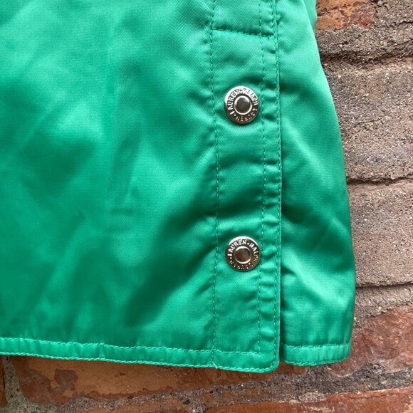 Vintage Ralph Lauren Green Boating Sailing Anorak Vest - Picture 9 of 10